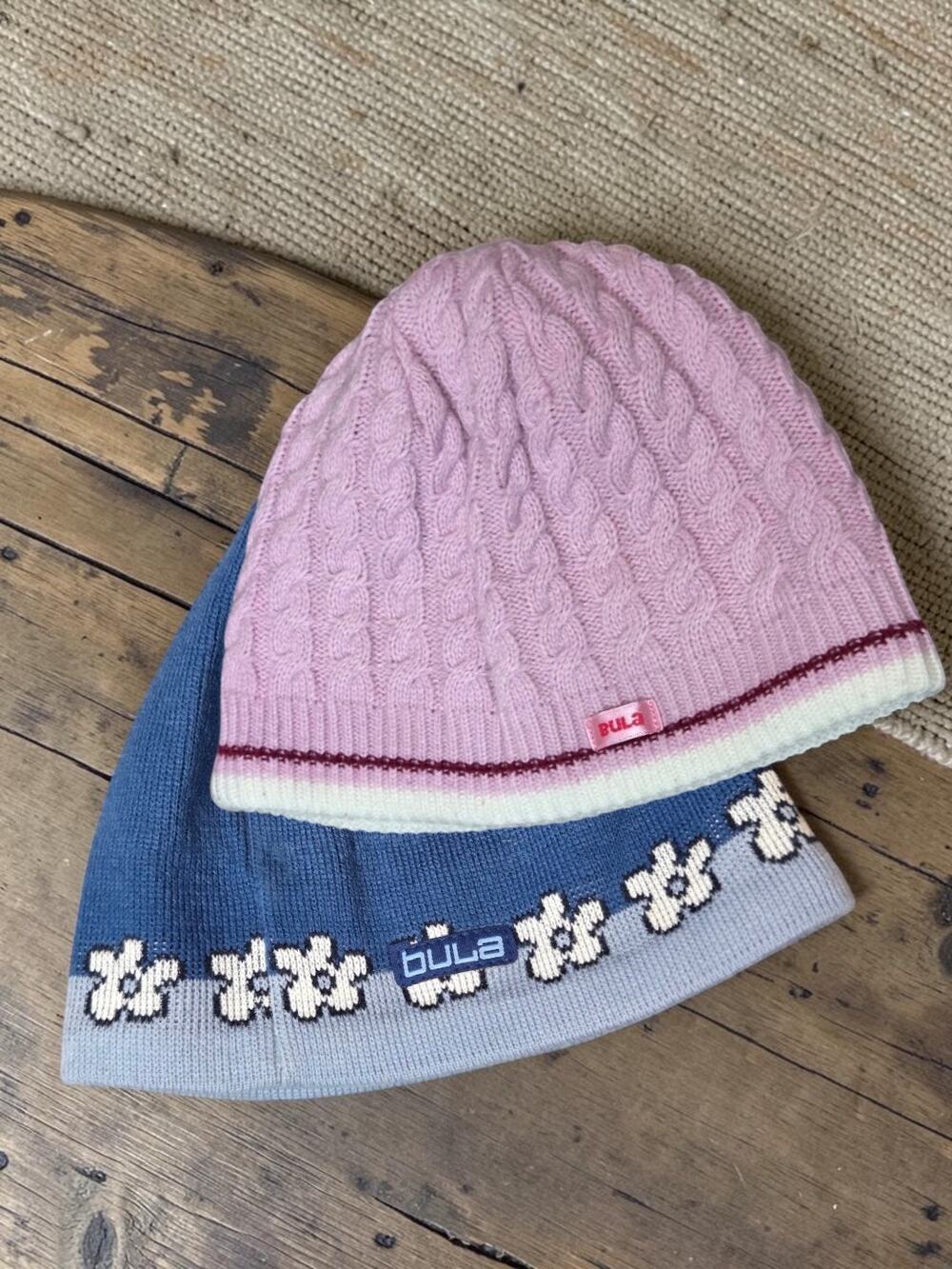 Bula Cute Fun Girl's Winter Hat Beanie  Bundle Lot X 2